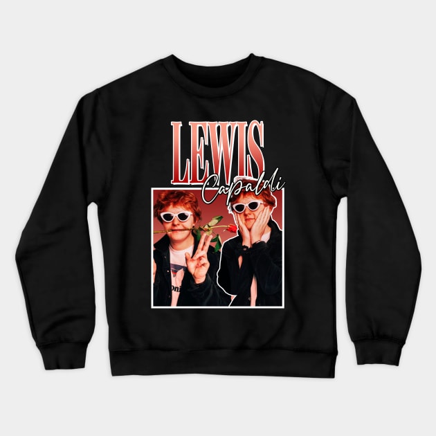 Lewis Capaldi Crewneck Sweatshirt by TeesBySilvia